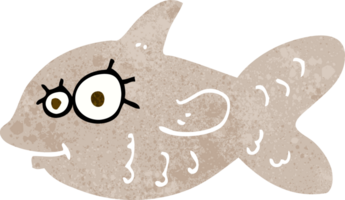 tecknad serie Lycklig guldfisk png