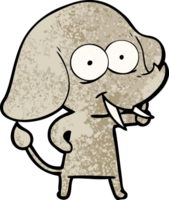 happy cartoon elephant png