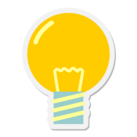 light bulb sticker png