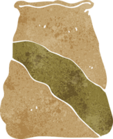 cartoon sack of potatoes png