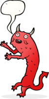 cartoon devil with speech bubble png