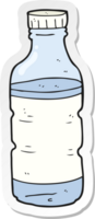 sticker of a cartoon water bottle png