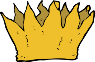 cartoon paper crown png