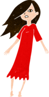 fantasma de desenho animado como menina png