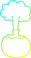 cold gradient line drawing of a cartoon experiment potions png