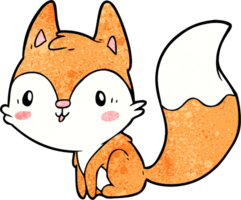 cute cartoon fox png