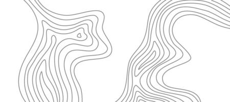 Wavy Contour background. Topographic contour background. contour lines background. Topographic map background. Abstract wavy background. vector