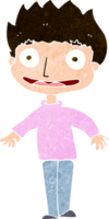 cartoon excited boy png