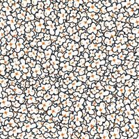 Pop corn pattern for packaging snacks. Popcorn fluffy flakes pattern. Popcorn Background pattern. doodle popcorn. popcorn seamless pattern background. vector