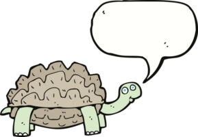 cartoon tortoise with speech bubble png