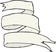 old scroll banner cartoon png