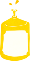 Cartoon Spritzflasche png