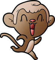 macaco rindo dos desenhos animados png