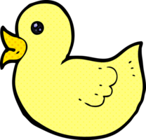 pato de goma de dibujos animados png