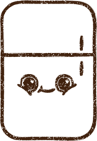 Refrigerator Charcoal Drawing png