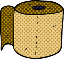 cartoon doodle toilet roll png