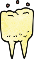 cartoon doodle tooth png