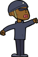 cartoon security guy png