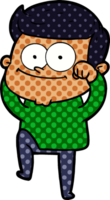 cartoon happy man png