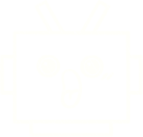 Robot Face Chalk Drawing png