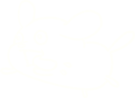 dessin à la craie de chiot heureux png