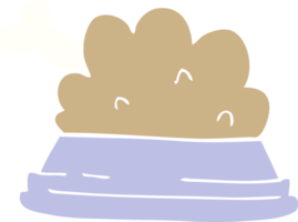 comida para animais de estimação doodle dos desenhos animados png