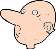 cartoon balding man png