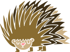 cartoon doodle spiky hedgehog png