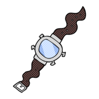 hand drawn cartoon wrist watch png