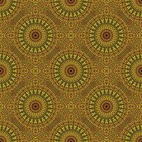 Abstract geometrical gravel mandala mosaic pattern design background vector