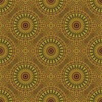 Abstract geometrical gravel mandala mosaic pattern design background vector