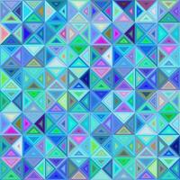 Colorful regular triangle mosaic background vector