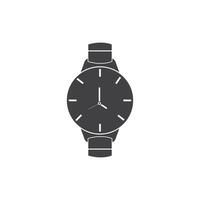 Clock and time icon vector