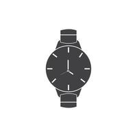 Clock and time icon vector