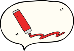 hand drawn speech bubble cartoon marker pen png