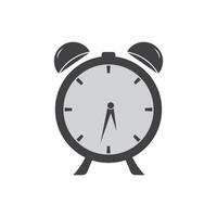 Clock and time icon vector