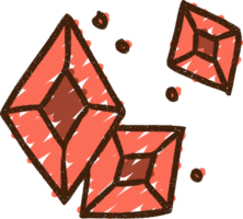 Rubies Chalk Drawing png