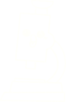 desenho de giz de microscópio png