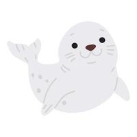 illustration doodle seal vector