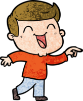 cartoon man laughing png