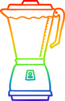 regenboog helling lijn tekening van een tekenfilm voedsel bewerker png