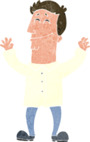 cartoon happy man png