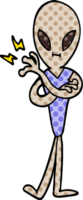 alienígena de desenho animado png