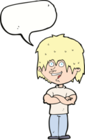 cartoon happy man with speech bubble png