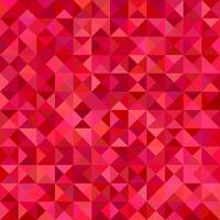 Abstract pyramid background - mosaic design from triangles in red tones vector