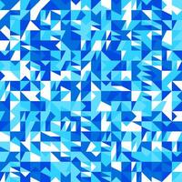 Random chaotic colorful geometrical mosaic pattern background vector