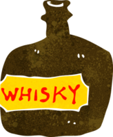 Cartoon-Whisky-Glas png