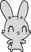 cute cartoon rabbit png