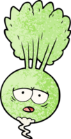 cartoon root vegetable png