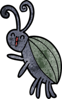 cartoon happy beetle png